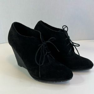 Sam Edelman S-Effie Black Suede Bootie -Size 8.5